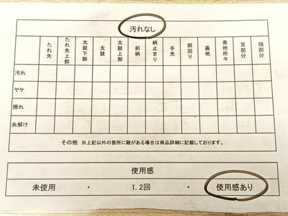 平和屋着物◎六通柄袋帯　立波文　金銀糸　正絹　逸品　BAAW7239qw