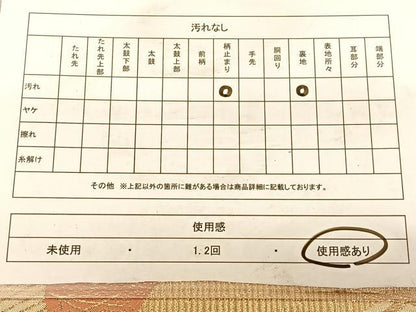 平和屋着物◎六通柄袋帯 浜松文 金銀糸 正絹 逸品 BAAW7247qw