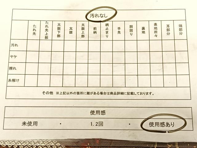平和屋着物◎六通柄袋帯　唐織　檜扇吉祥文　金糸　正絹　逸品　BAAW7268qw