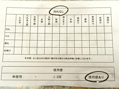 平和屋着物◎六通柄袋帯　唐織　遠山枝松文　金銀糸　正絹　逸品　BAAW7290qw