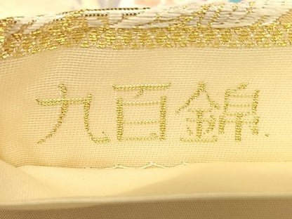平和屋着物◎九百錦　六通柄袋帯　唐織　鳳凰花丸文　金糸　正絹　逸品　BAAW7293qw