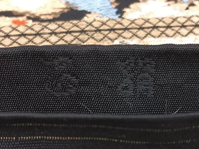 平和屋着物◎六通柄袋帯　唐織　草花文　黒地　金糸　正絹　逸品　BAAW7303qw