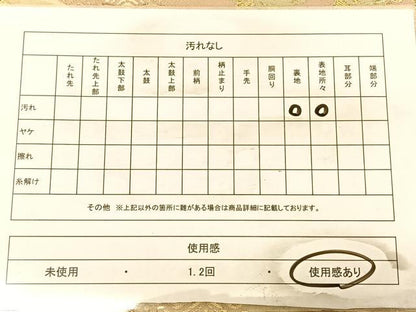 平和屋着物◎六通柄袋帯　唐織　遠山吉祥文　金銀糸　正絹　逸品　BAAW7354qw