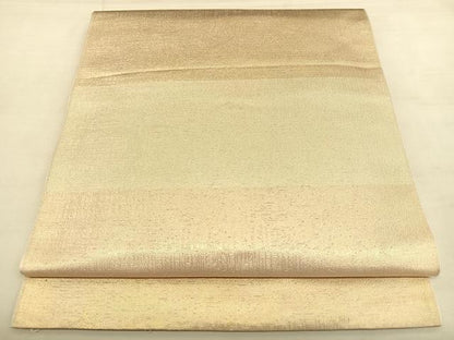 平和屋着物◎六通柄　本袋帯　霞文　引箔　正絹　逸品　BAAW7386qw