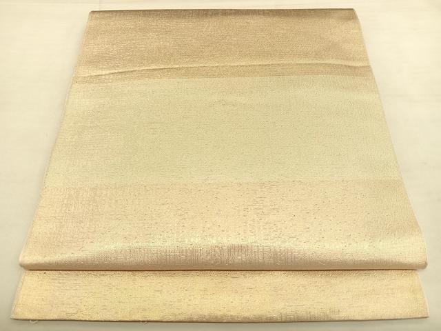平和屋着物◎六通柄　本袋帯　霞文　引箔　正絹　逸品　BAAW7386qw