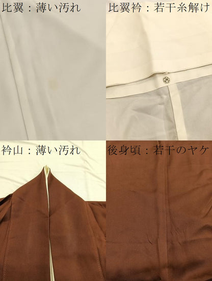 平和屋着物■豪華色留袖　駒刺繍　風景文　金彩　正絹　逸品　BAAW7595hv