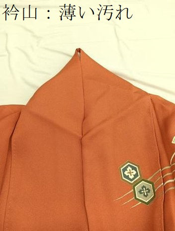 平和屋着物■訪問着　立波地紙花文　暈し染め　金彩　正絹　逸品　BAAW7622hv