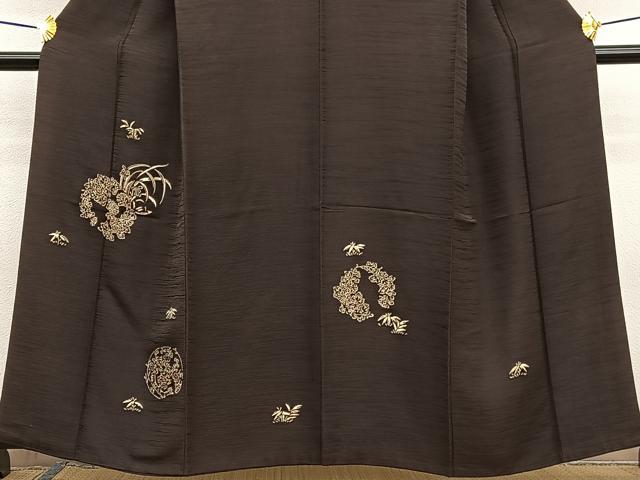 平和屋着物■訪問着　花丸文　一珍染　さが美扱い　正絹　逸品　BAAW7654hv