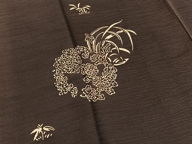 平和屋着物■訪問着　花丸文　一珍染　さが美扱い　正絹　逸品　BAAW7654hv