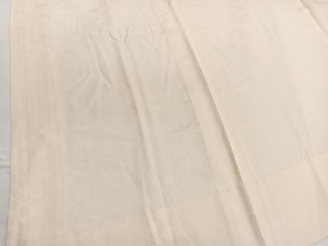平和屋着物■長襦袢　無双仕立て　菱地紋　正絹　逸品　BAAW7656hv