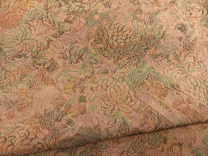 平和屋着物■上質な小紋 乱菊 鬼しぼ縮緬 正絹 逸品 BAAW7670hv
