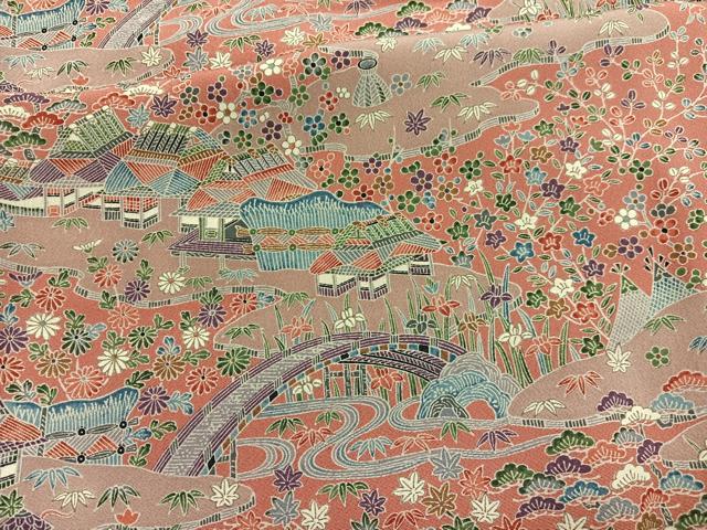 平和屋着物■上質な小紋 松竹梅 御所解文 正絹 逸品 BAAW7722hv