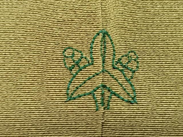 平和屋着物■訪問着　手描き　風景文　暈し染め　金彩　正絹　逸品　BAAW7731hv
