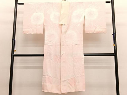 平和屋着物■長襦袢　無双仕立て　花丸文　暈し染め　正絹　逸品　BAAW7770hv