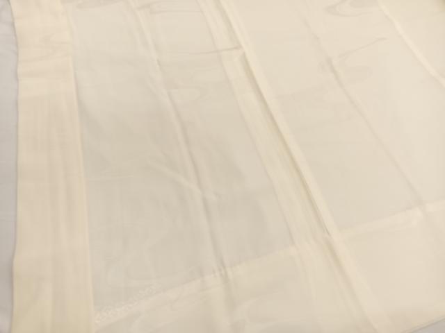 平和屋着物■長襦袢 無双仕立て 七宝流水地紋 正絹 逸品 BAAW7776hv