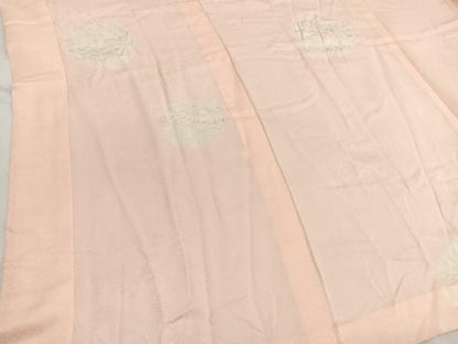 平和屋着物■長襦袢 無双仕立て 絞り 手毬地紋 正絹 逸品 BAAW7777hv