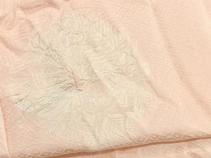 平和屋着物■長襦袢 無双仕立て 絞り 手毬地紋 正絹 逸品 BAAW7777hv