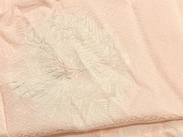 平和屋着物■長襦袢 無双仕立て 絞り 手毬地紋 正絹 逸品 BAAW7777hv