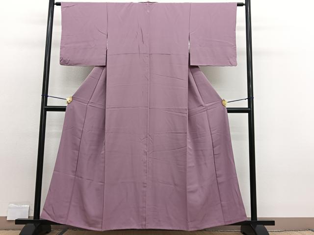 平和屋着物■上質な色無地 鴇浅葱色 正絹 逸品 BAAW7801hv