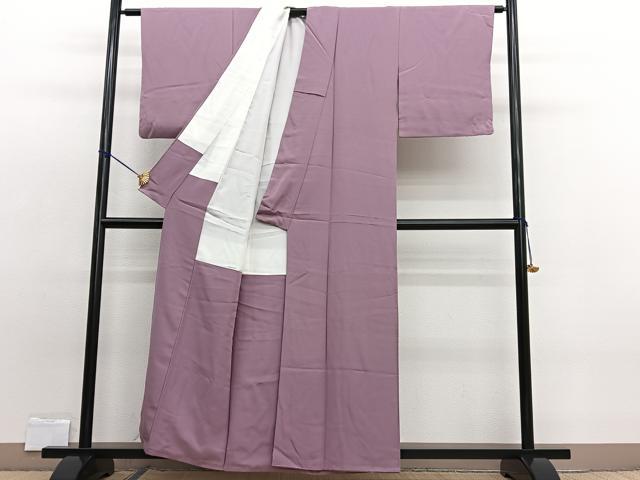 平和屋着物■上質な色無地 鴇浅葱色 正絹 逸品 BAAW7801hv
