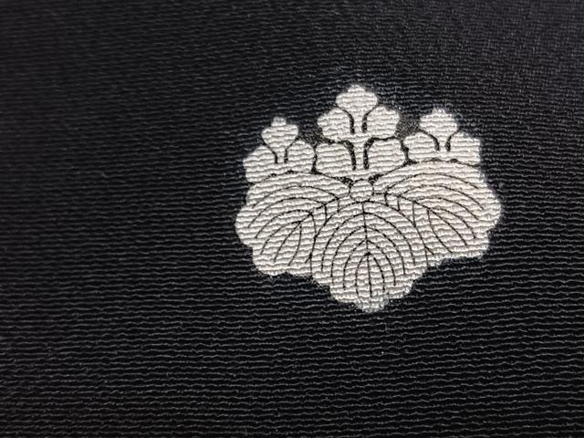 平和屋着物■豪華黒留袖 刺繍 白鷺花文 金彩 正絹 逸品 BAAW7809hv
