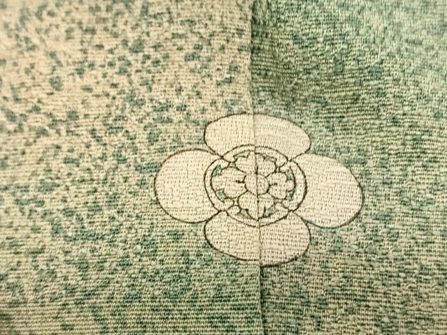 平和屋着物■上質な小紋 霞文 たたき染め 正絹 逸品 BAAW7820hv