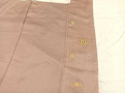 平和屋着物■訪問着 駒刺繍 鬘帯有職文 金彩 正絹 逸品 BAAW7822hv
