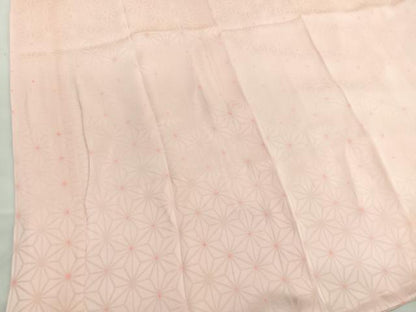 平和屋着物■長襦袢 袷 麻の葉文様 正絹 逸品 BAAW7865hv