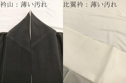 平和屋着物■豪華黒留袖 駒刺繍 浜松文 金彩 正絹 逸品 BAAW7869hv