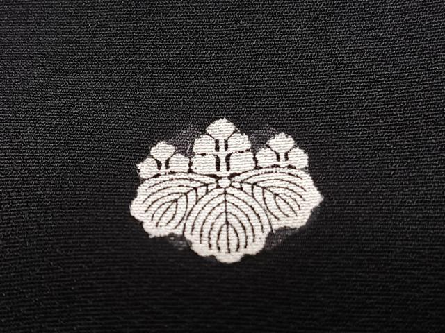 平和屋着物■豪華黒留袖 寿光織 渡橋浜松文 金銀糸 正絹 逸品 BAAW7873hv