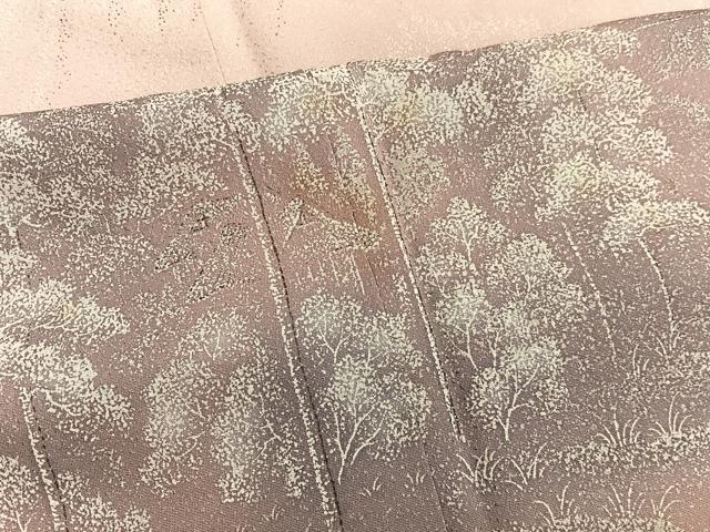 平和屋着物■訪問着 風景文 暈し染め 金彩 正絹 逸品 BAAW7874hv