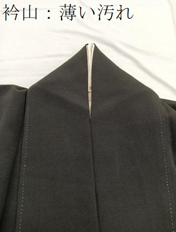 平和屋着物■豪華黒留袖 作家物 駒刺繍 飛鶴樹林文 暈し染め 金彩 正絹 逸品 BAAW7882hv