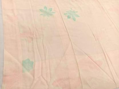 平和屋着物■振袖用長襦袢 無双仕立て 楓 暈し染め 正絹 逸品 BAAW7907hv