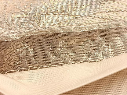 平和屋着物◎六通柄袋帯　京洛錦　流水風景文　金銀糸　二重引箔　正絹　逸品　BAAW7946hv