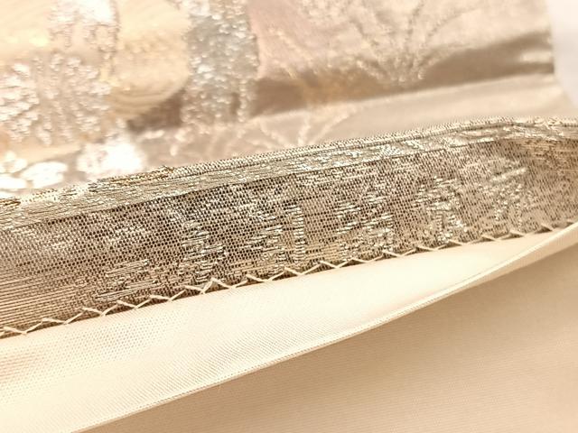 平和屋着物◎六通柄袋帯　京洛錦　流水風景文　金銀糸　二重引箔　正絹　逸品　BAAW7946hv