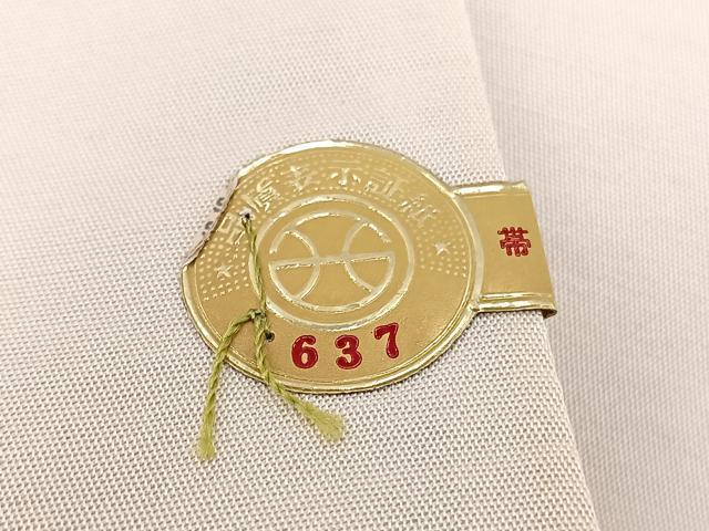 平和屋着物◎西陣　六通柄袋帯　花絵巻文　金糸　証紙付き　正絹　逸品　BAAW7991hv
