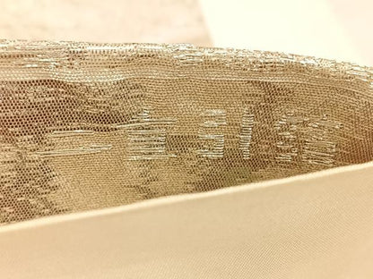 平和屋着物◎六通柄袋帯　古京錦　二重引箔　正絹　逸品　BAAW8036qw