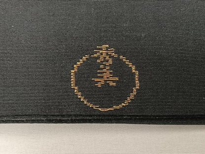平和屋着物◎六通柄袋帯　作家物　荒磯　正絹　逸品　BAAW8046qw