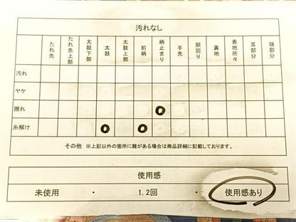 平和屋着物◎六通柄袋帯　唐織　亀甲花文　金糸　正絹　逸品　BAAW8067qw