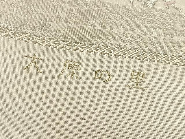 平和屋着物◎六通柄袋帯　唐織　大原の里　二重箔錦　正絹　逸品　BAAW8178yc