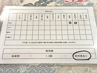 平和屋着物◎六通柄袋帯　唐織　プラチナ　三雅扇　正絹　逸品　BAAW8186yc