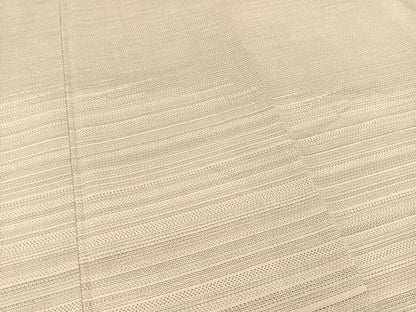 平和屋着物●訪問着　結城紬　100亀甲　亀甲文　ロング丈　正絹　逸品　BAAW8235yc