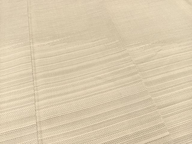 平和屋着物●訪問着　結城紬　100亀甲　亀甲文　ロング丈　正絹　逸品　BAAW8235yc