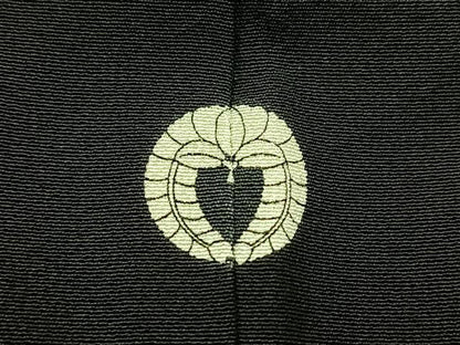 平和屋着物■豪華黒留袖 駒刺繍 吉祥雪輪花文 金彩 正絹 逸品 BAAW8383yc