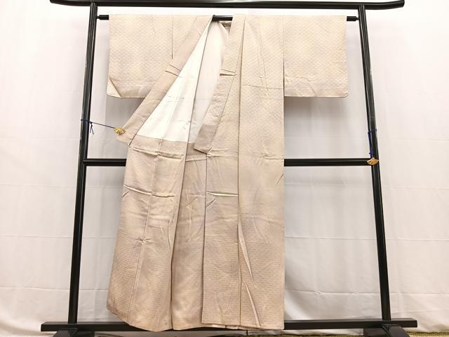 平和屋着物■上質な小紋　青海波文　暈し染め　正絹　逸品　BAAW8445yc