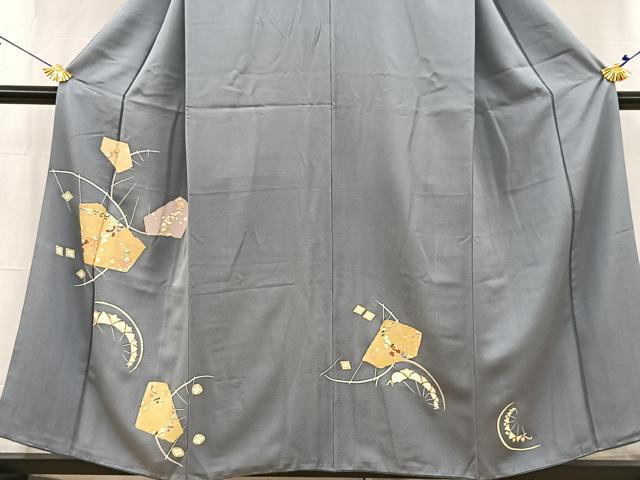 平和屋着物■訪問着　切嵌童子遊び　金彩　正絹　逸品　BAAW8446yc