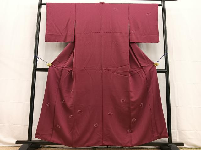 平和屋着物■訪問着 地紋起こし 七宝文 正絹 逸品 BAAW8481yc