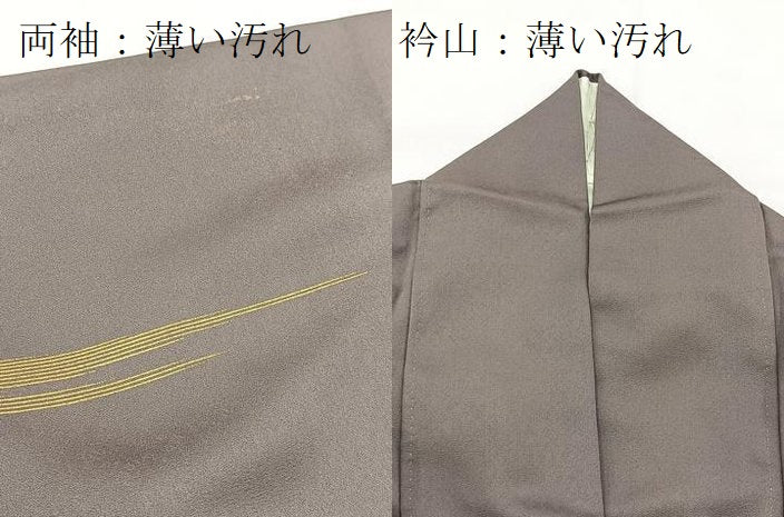 平和屋着物■訪問着 駒刺繍 吉祥切嵌花文 金彩 正絹 逸品 BAAW8483yc