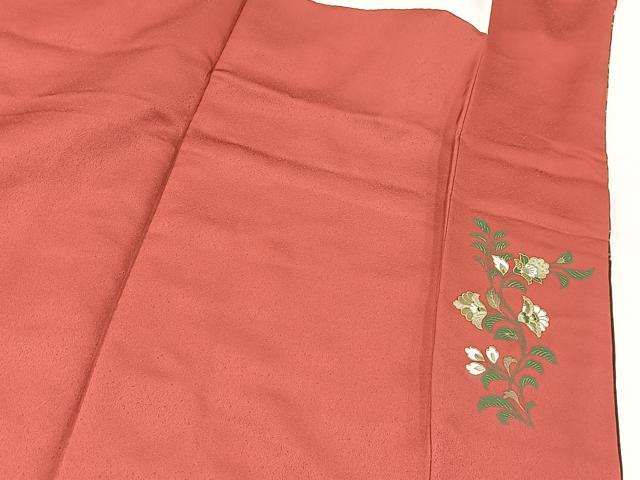 平和屋着物■訪問着 更紗花文 暈し染め 金彩 正絹 逸品 BAAW8495yc