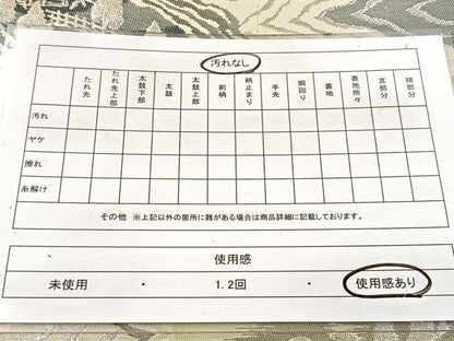 平和屋着物◎六通柄袋帯　風景文　金銀糸　正絹　逸品　BAAW8611yc
